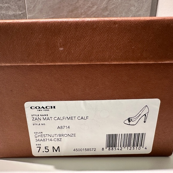 Coach Zan Pump - Never worn - Picture 7 of 7